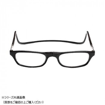オーケー光学 老眼鏡クリックリーダー レギュラー BK ブラック+2.00