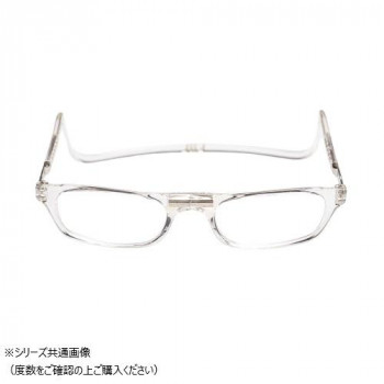 オーケー光学 老眼鏡クリックリーダー レギュラー CL クリアー+3.00