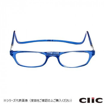 オーケー光学　老眼鏡クリックリーダー  レギュラー  BL  ブルー+2.50