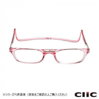 オーケー光学 老眼鏡クリックリーダー レギュラー PK ピンク+2.00