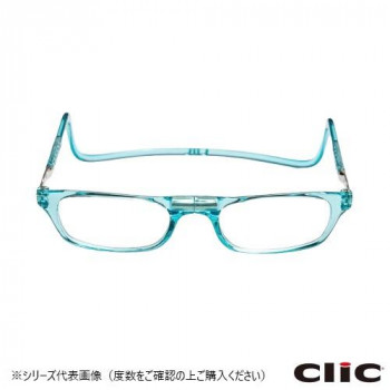 オーケー光学 老眼鏡クリックリーダー レギュラー TQ ターコイズ+1.50