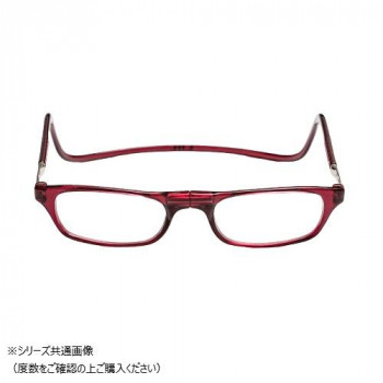 オーケー光学 老眼鏡クリックリーダー レギュラー WR ボルドー+3.50