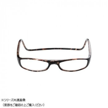 オーケー光学　老眼鏡クリックリーダー  ユーロ  EBR  ブラウン+3.00