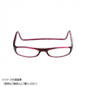 オーケー光学　老眼鏡クリックリーダー  ユーロ  EWR  ボルドー+1.00