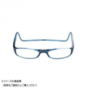 オーケー光学　老眼鏡クリックリーダー  ユーロ  EJB  ジーンブルー+2.00