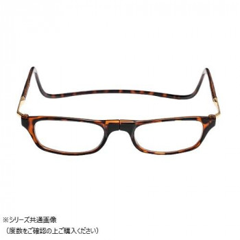 オーケー光学　老眼鏡クリックリーダー  エクスパンダブル  XDM  ダークデミ+2.00