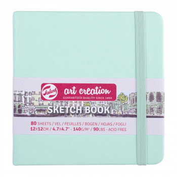 ターレンス アートクリエーションスケッチブック　フレッシュミント　12×12CM　T9314-034M 452299