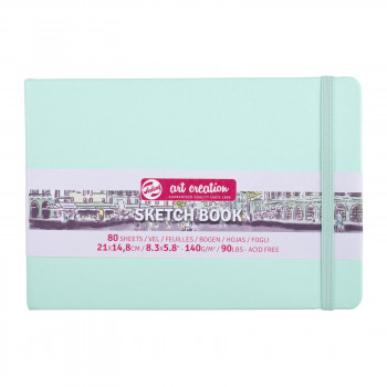 ターレンス アートクリエーションスケッチブック　フレッシュミント　21×15CM　T9314-035M 452370