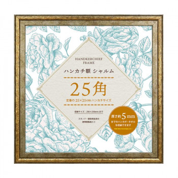 ハンカチ額シャルム25角 DGD 106-712