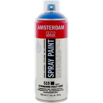 アムステルダム スプレーペイント 400ml ウルトラマリンバイオレットライト T1716-519 451926