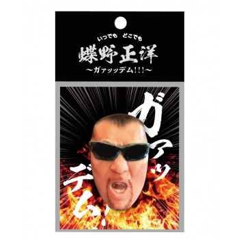 蝶野正洋 3Dフェイスマグネット ガァッッデム!!!