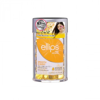 ellips エリップス ヘアーオイル カプセル スムース&シャイニー フレッシュトロピカルフルーツ の香り