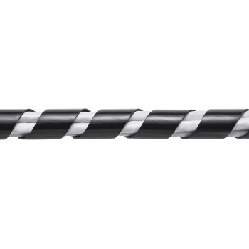 サンワサプライ ケーブルタイ スパイラル 2m巻 内寸直径12mm ブラック CA-SP12BKN