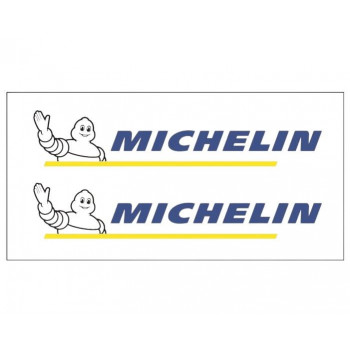 東洋マーク製作所 バイク・カーステッカー MICHELIN 小 2枚入り R-1034