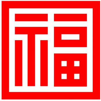 東洋マーク製作所　バイク・カーステッカー　ふく　D-012