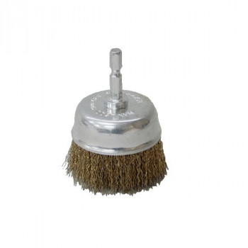サンフレックス 六角軸 カップワイヤー キンセン Φ65 No.4107H2