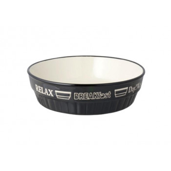 enjoy サークルディッシュ(大) 19cm BK 705958