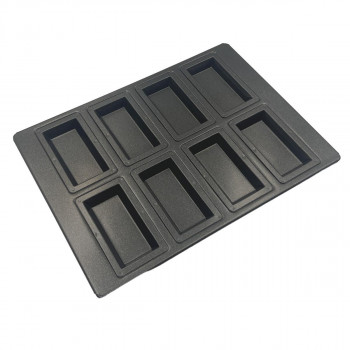 松永製作所　MBテフロン加工 フィナンシェ天板8P  MS107