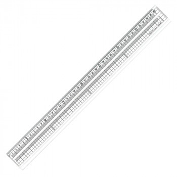 ORIONS　グランデ方眼みぞ付カッティング定規　40cm　GCT-40