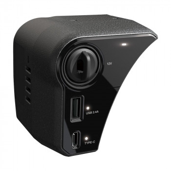 槌屋ヤック 車種専用品 トヨタ MXPK1 アクア専用 増設ソケット 電源BOX SY-A16