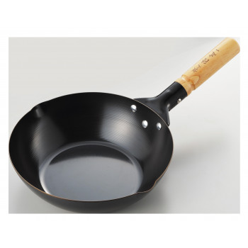 陳 建一IH200V対応北京鍋28cm(中華お玉付)　CK-333R