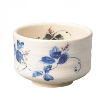 丸好葛の花抹茶碗 Y-1531