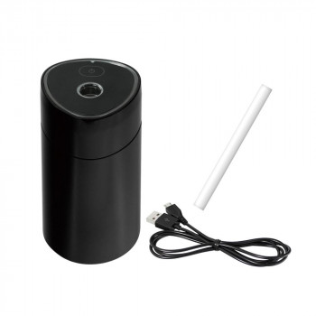 槌屋ヤック 加湿器 パーソナルミスト ブラック CD-152