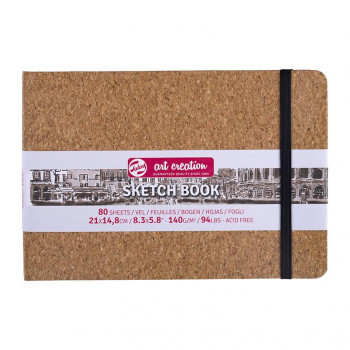 ターレンス アートクリエーションスケッチブック　コルク　21×15CM　T9314-055M 454615