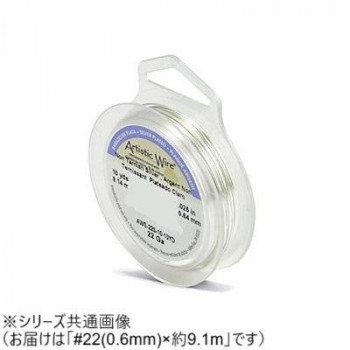 AW ワイヤー（オールドスプールス） ノンターニッシュシルバー22(0.6Φ) 22（0.64mm）約9.1m