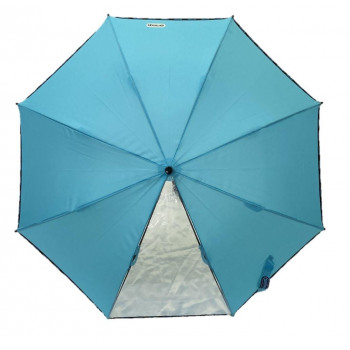 OUTDOOR PRODUCTS 無地パイピング長傘 55cm ブルー 10002502