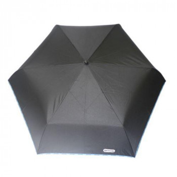 OUTDOOR PRODUCTS 無地パイピングミニ折傘 55cm ブラック 10002504