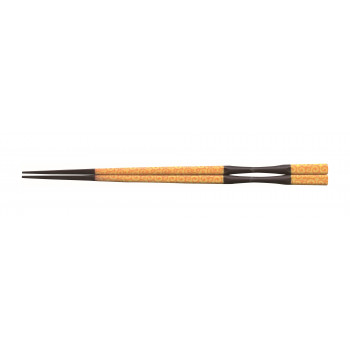 福井クラフト　PBT 22.5cm杵型多久島箸レモン唐草* 90022673
