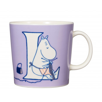 (A) Moomin ムーミン アルファベットコレクション マグ 0.4L L 1066896