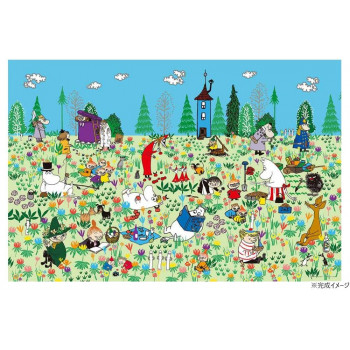 ジグソーパズル 1000ピース お花畑のピクニック 10-1398