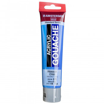 アムステルダム アクリリックガッシュ 70ml プライマリーシアン AAG70 572 410120
