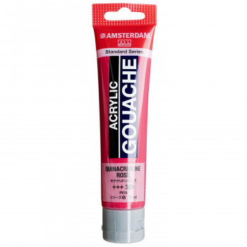 アムステルダム アクリリックガッシュ 70ml キナクリドンローズ AAG70 366 443060
