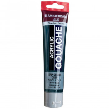 アムステルダム アクリリックガッシュ 70ml サップグリーンディープ AAG70 624 447406