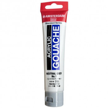 アムステルダム アクリリックガッシュ 70ml ニュートラルグレーNO1 AAG70 705 447600