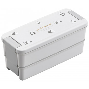 オーエスケー ぱんだ ランチボックス二段(仕切付) PCW-650D