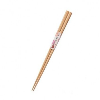 丸十 先角 八角木箸 桜 21cm 6K21-2