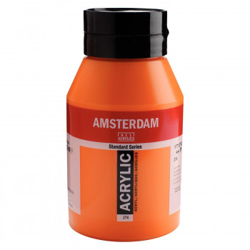 ターレンス アムステルダムアクリリックカラー 1000ml 276 アゾオレンジ T1771-276 457614