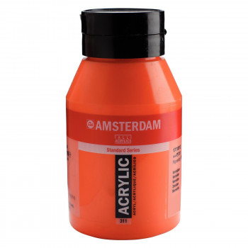 ターレンス アムステルダムアクリリックカラー 1000ml 311 バーミリオン T1771-311 457630