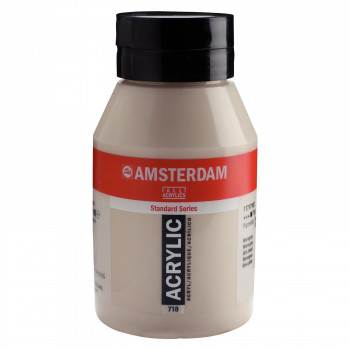 ターレンス アムステルダムアクリリックカラー 1000ml 718 ウォームグレイ T1771-718 458262