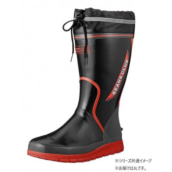 福山ゴム工業 カジュアルショートブーツ ビーンズクラブ 102 3Lブラック(品番:AA80900)