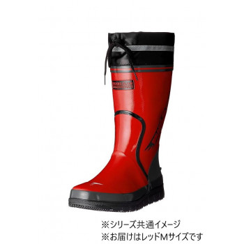 福山ゴム工業 カジュアルショートブーツ ビーンズクラブ 102 Mレッド(品番:AA80900)
