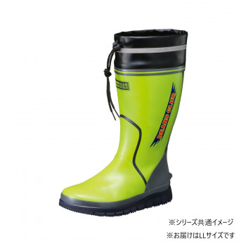 福山ゴム工業 カジュアルショートブーツ ビーンズクラブ 102 LLライム(品番:AA80900)