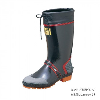 福山ゴム工業 長靴　ジョルディック DX-2　30.0cmブラック（品番：AA14700）