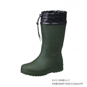 福山ゴム工業 長靴 カルサーワン M-1 Mモスグリン(品番:AA97500)