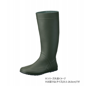 福山ゴム工業 長靴 ノーカーズ 1 Lカーキ(品番:BB40100)