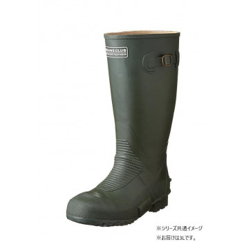 福山ゴム工業 土木作業 長靴 3Lダークグリン(品番:AA19900)